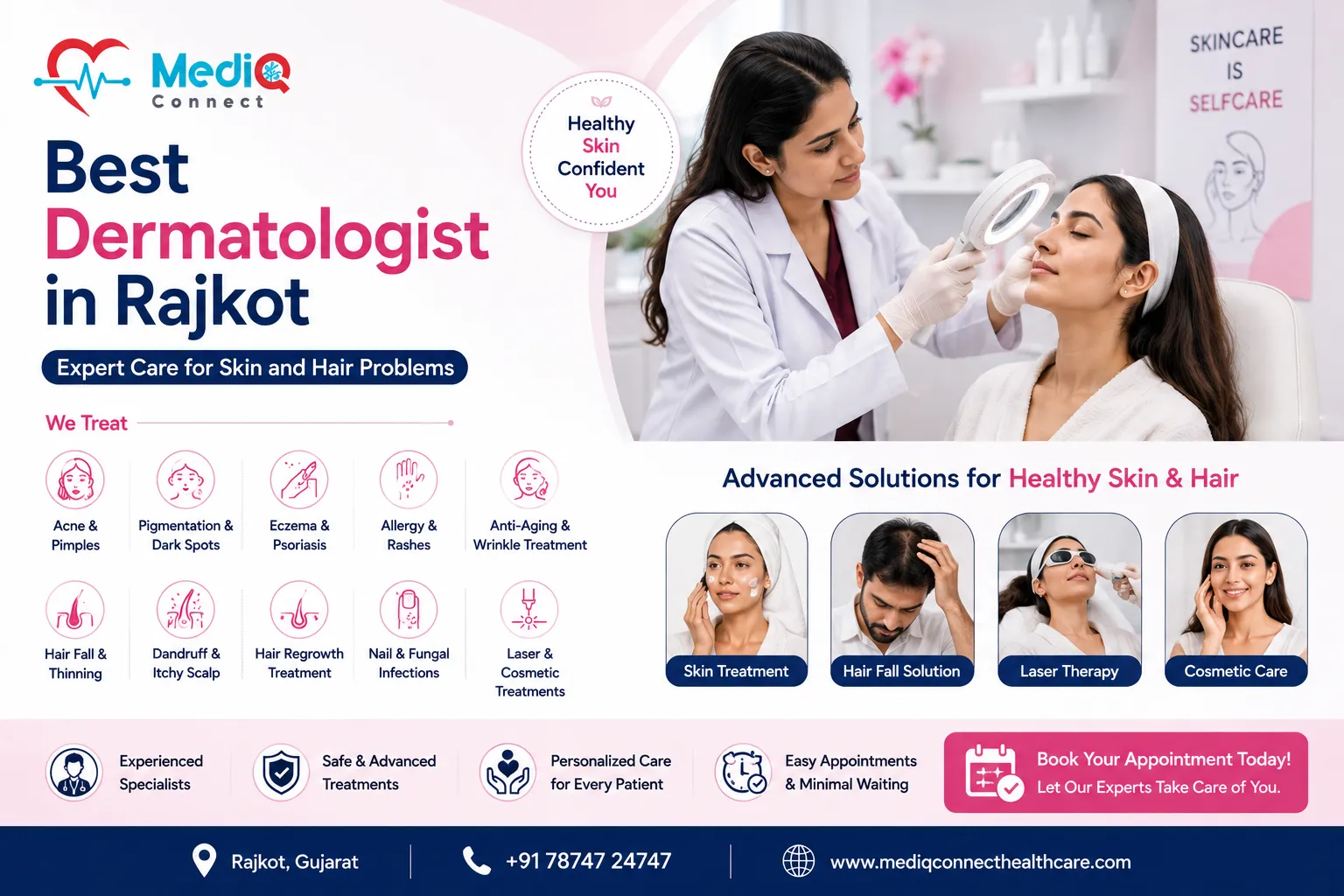 Best Dermatologist in Rajkot for Skin and Hair Problems