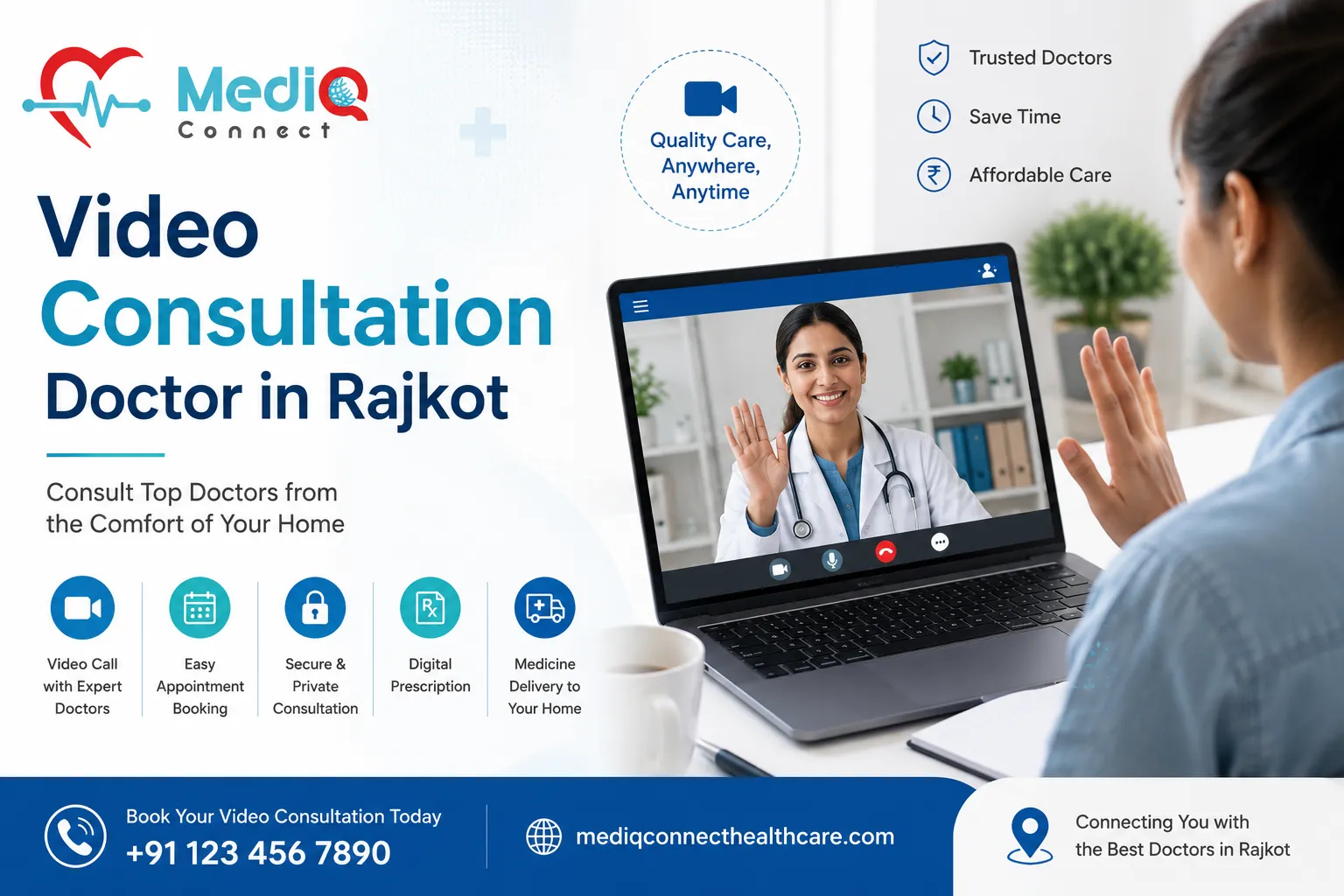 Video Consultation Doctor Rajkot: Your Complete Local Guide to Booking an Online Doctor