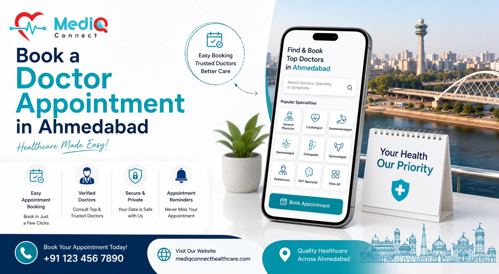 Book a Doctor Appointment in Ahmedabad: Complete Guide