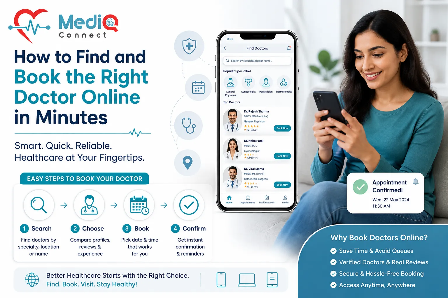 Doctor Near Me Rajkot: How to Find and Book the Right Doctor Online in Minutes