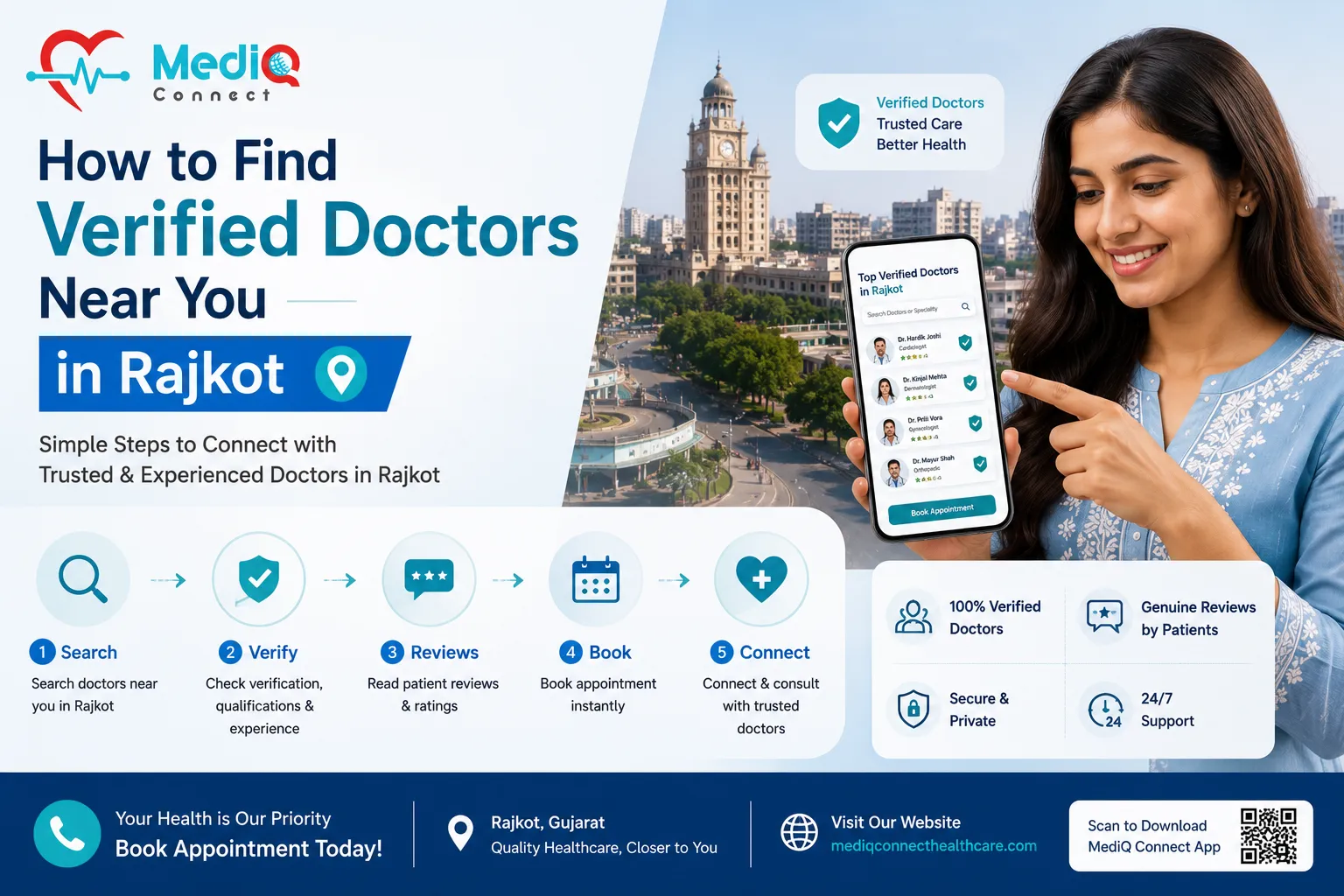 How to Find Verified Doctors Near You in Rajkot