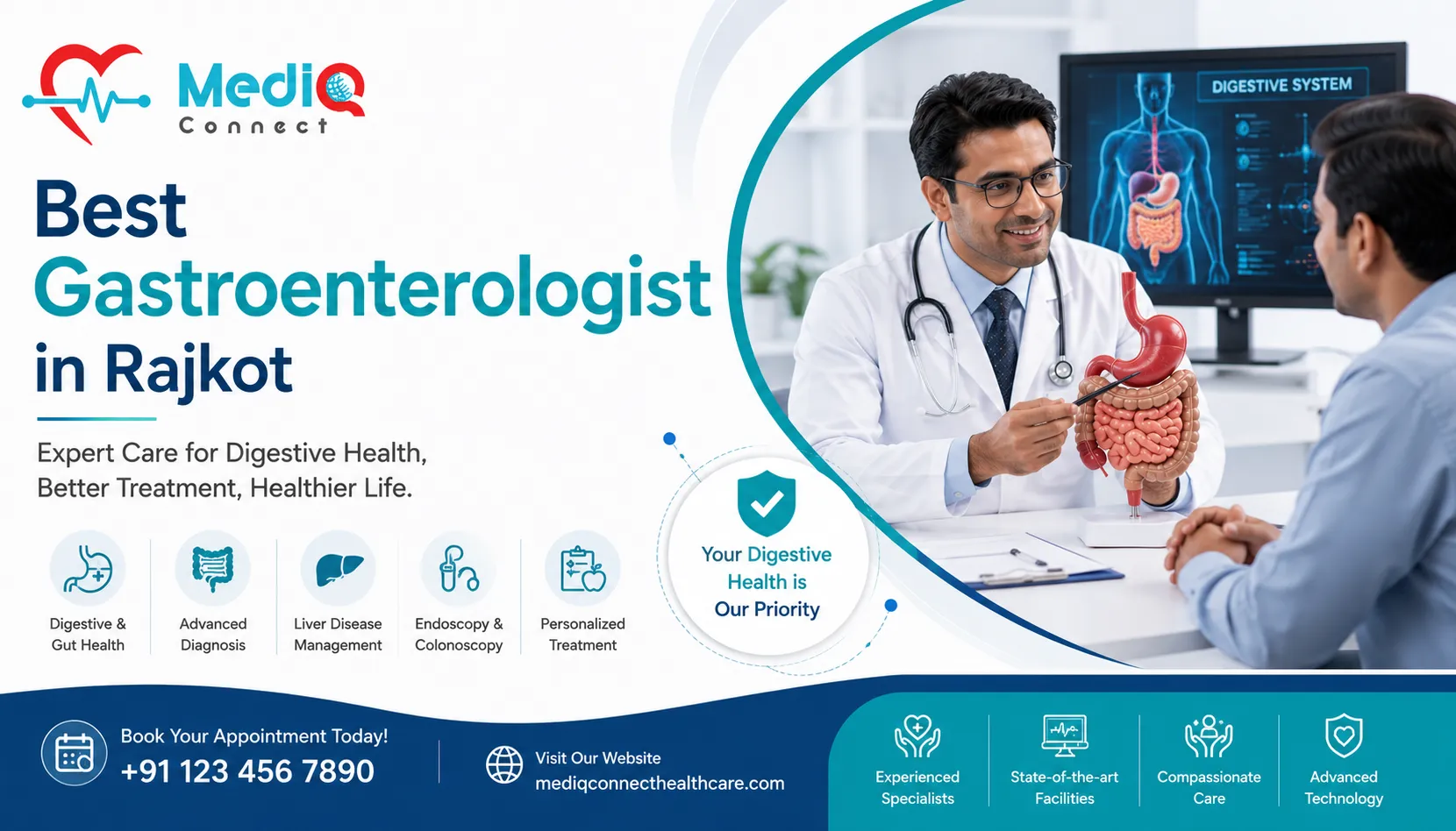 Best Gastroenterologist in Rajkot: Complete Guide to Finding the Right Digestive Health Specialist