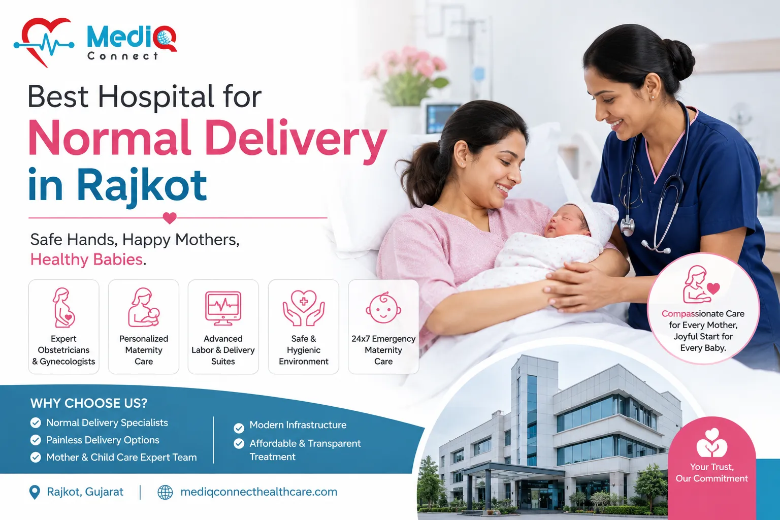 Best Hospital for Normal Delivery in Rajkot: Complete Guide