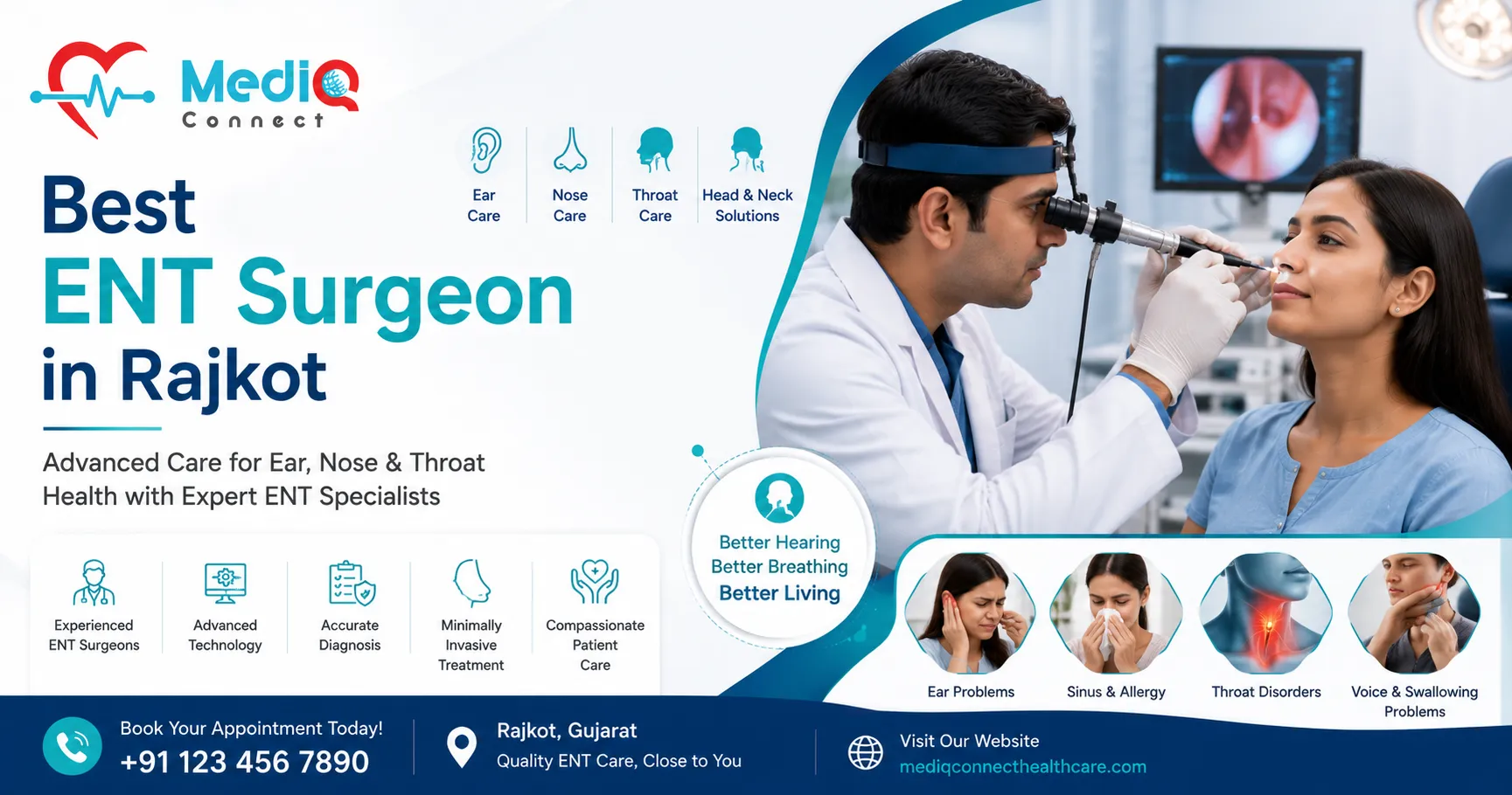 Best ENT Surgeon in Rajkot: Complete Guide to Ear, Nose & Throat Surgery Specialists