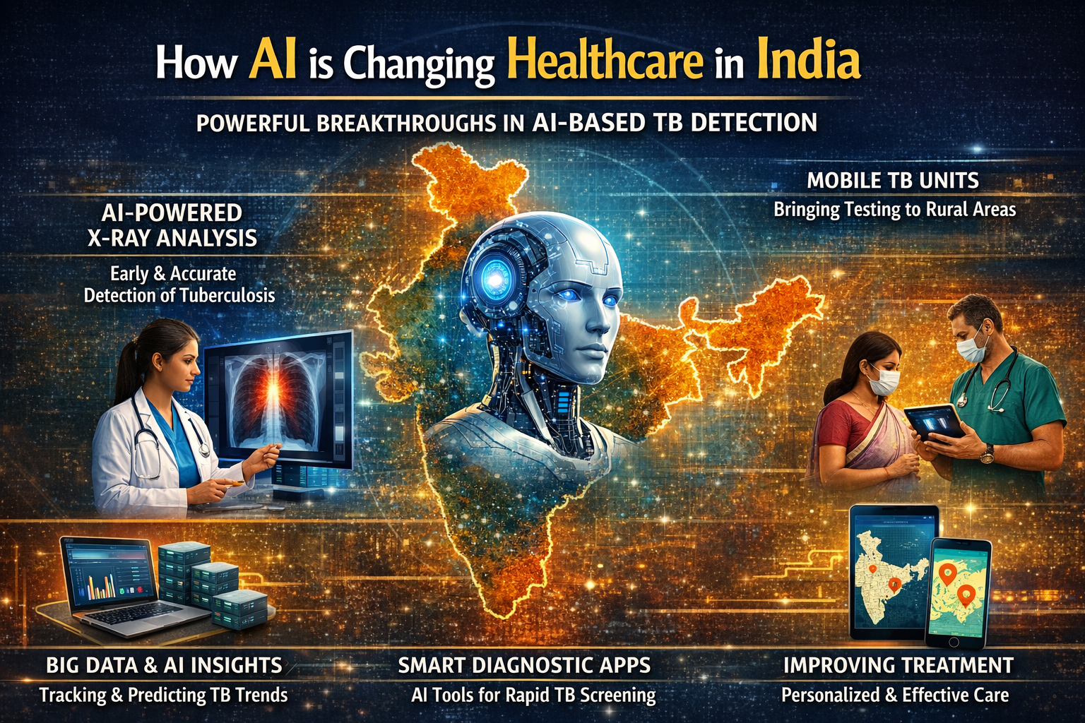 How AI is Changing Healthcare in India : Powerful Breakthroughs in AI-Based TB Detection