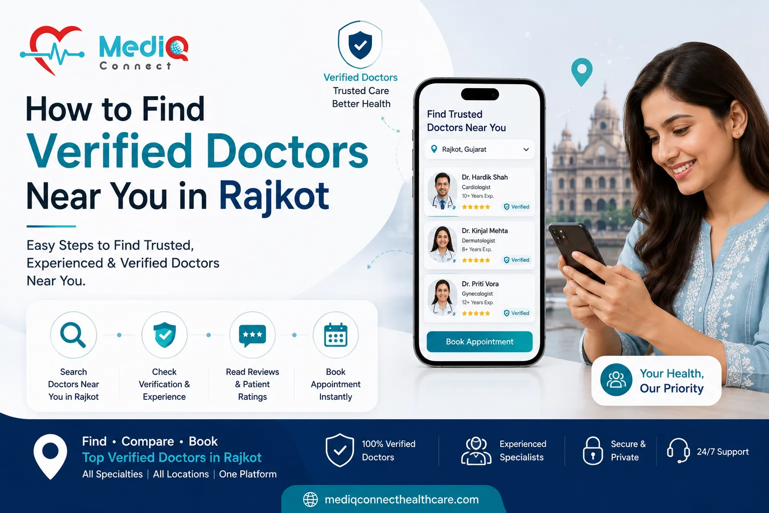 How to Find Verified Doctors Near You in Rajkot