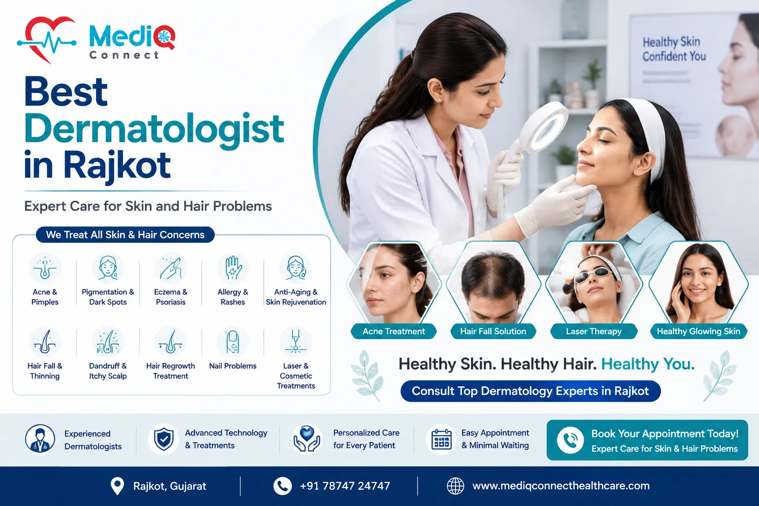 Best Dermatologist in Rajkot for Skin and Hair Problems