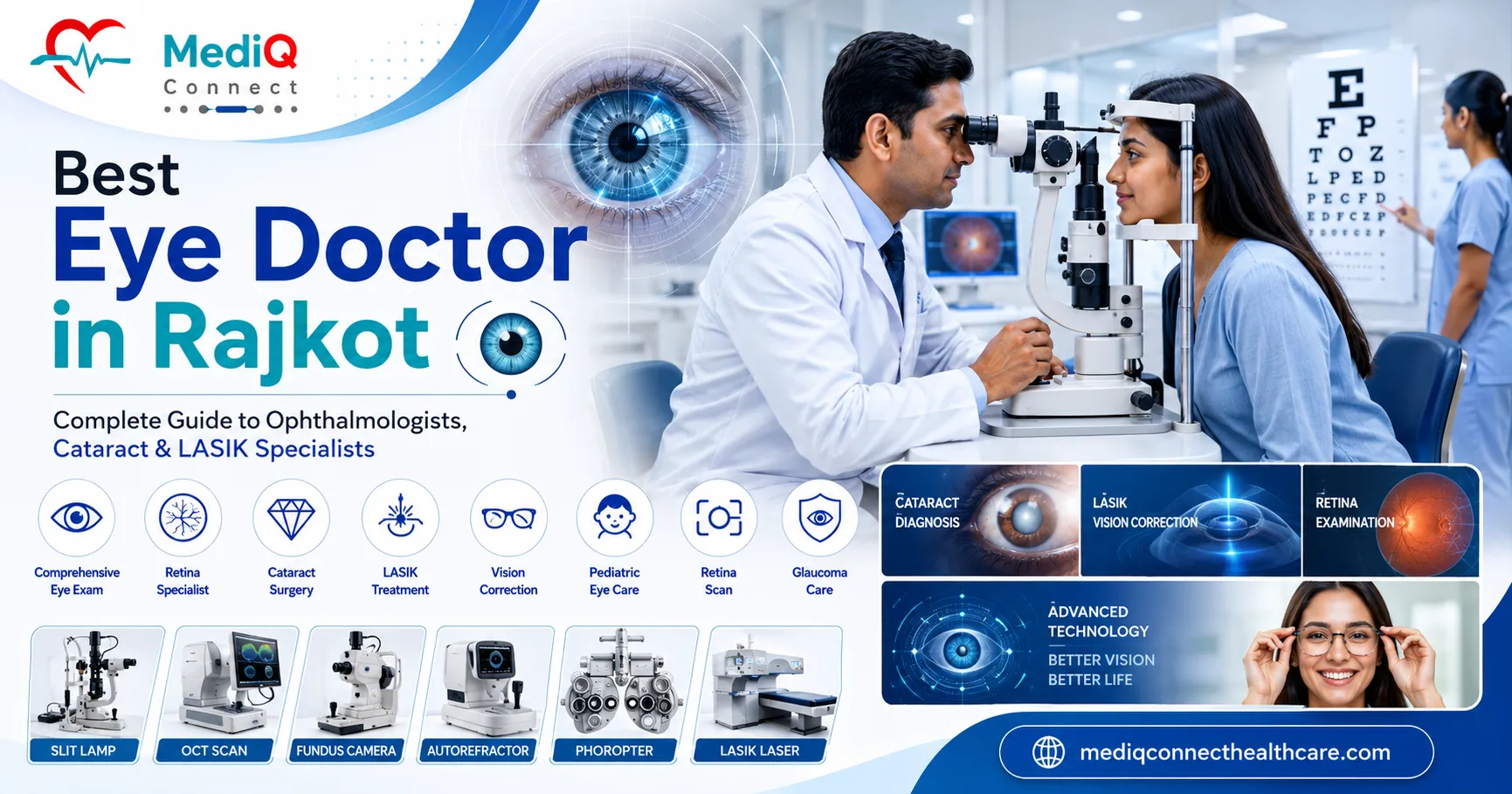 Best Eye Doctor in Rajkot: Complete Guide to Ophthalmologists, Cataract & LASIK Specialists