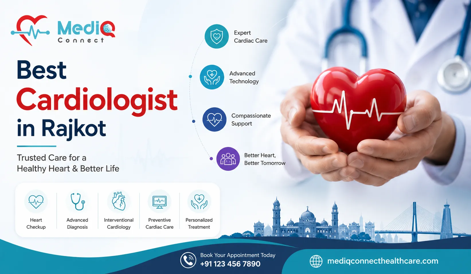 Best Cardiologist in Rajkot: Complete Guide to Heart Specialists & Interventional Cardiology