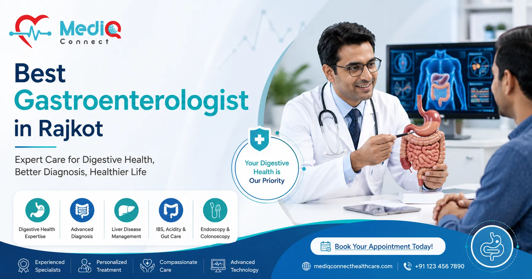 Best Gastroenterologist in Rajkot: Complete Guide to Finding the Right Digestive Health Specialist