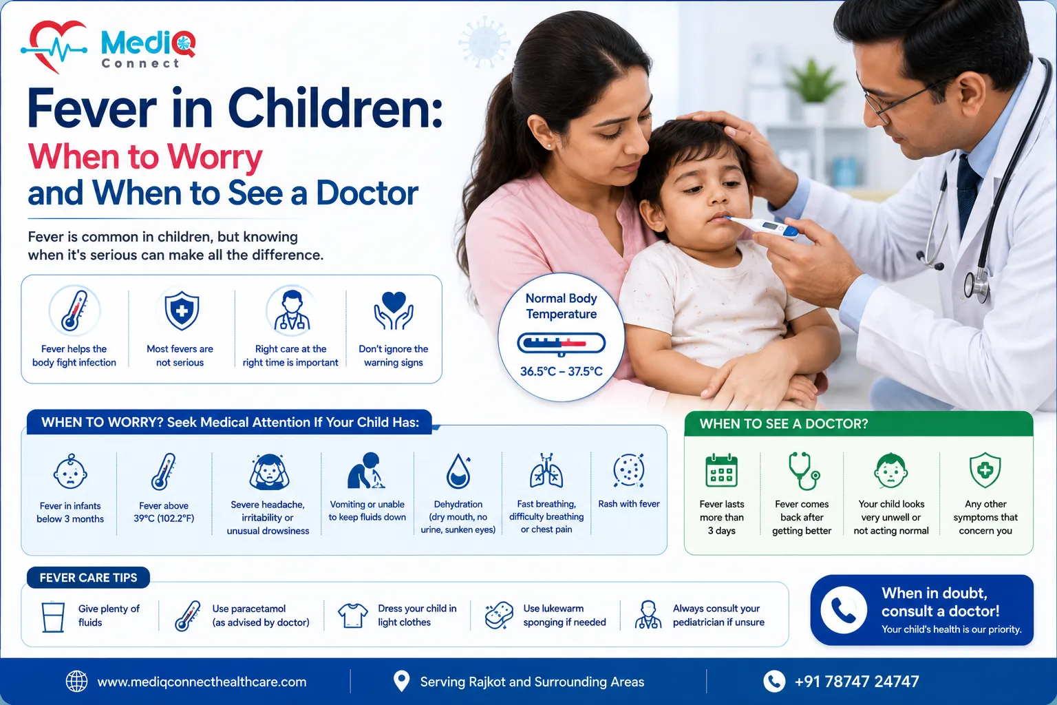 Fever in Children: When to Worry and When to See a Doctor